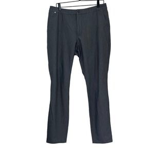 Figs Technical Collection Gray Scrub Pants Button Closure Women's size L